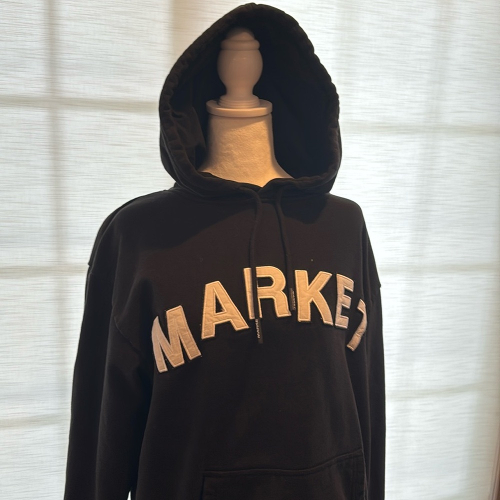 Market men’s black hoodie